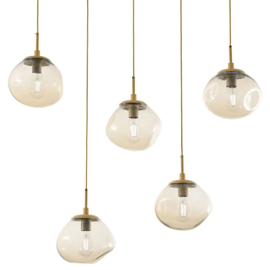 Hammerton Studio Nova 5 Light 42" Wide Linear Pendant