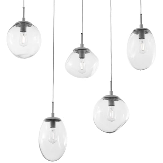 Hammerton Studio Cosmos 5 Light 42" Wide Linear Pendant