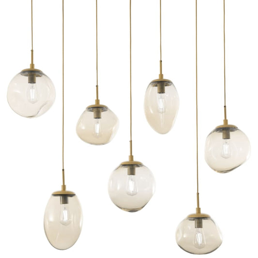 Hammerton Studio Cosmos 7 Light 50" Wide Linear Pendant