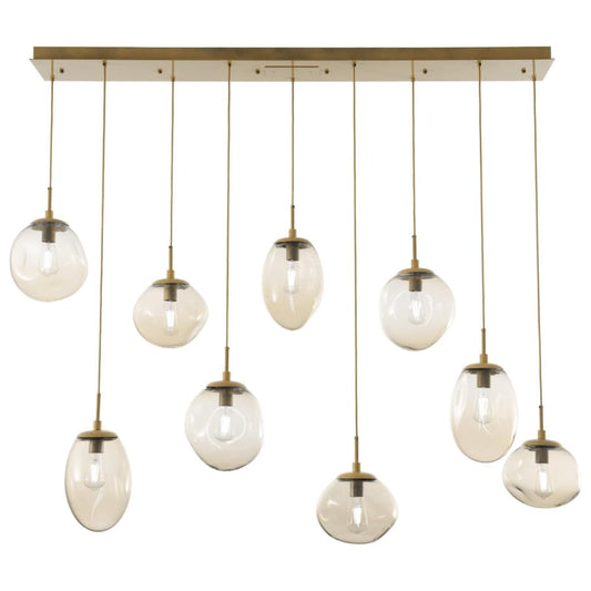 Hammerton Studio Cosmos 9 Light 70" Wide Linear Pendant