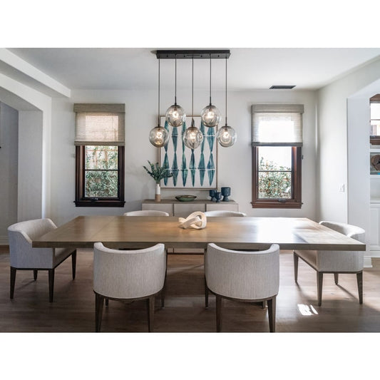 Hammerton Studio Aster 42" Wide LED Crystal Linear Pendant
