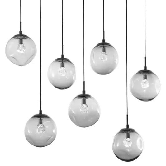 Hammerton Studio Aster 50" Wide LED Crystal Linear Pendant