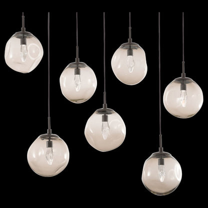 Hammerton Studio Aster 50" Wide LED Crystal Linear Pendant