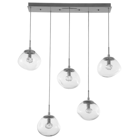 Hammerton Studio Nova 42" Wide LED Crystal Linear Pendant