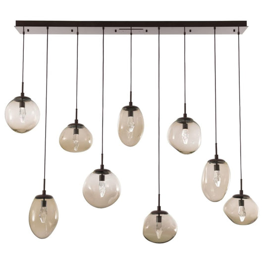 Hammerton Studio Cosmos 70" Wide LED Crystal Linear Pendant
