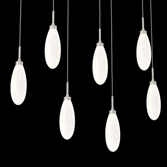 Hammerton Studio Fiori 7 Light 43" Wide LED Linear Chandelier - 3000K