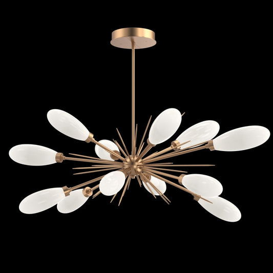 Hammerton Studio Fiori 12 Light 34" Wide LED Abstract Sputnik Chandelier - 3000K