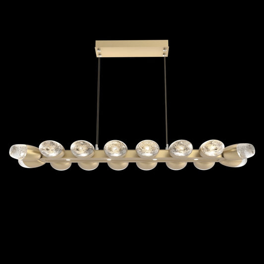 Hammerton Studio Pebble 20 Light 47" Wide LED Linear Chandelier - 3000K