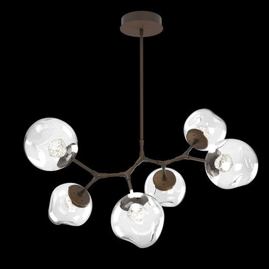 Hammerton Studio Nebula 6 Light 38" Wide LED Abstract Chandelier - 3000K