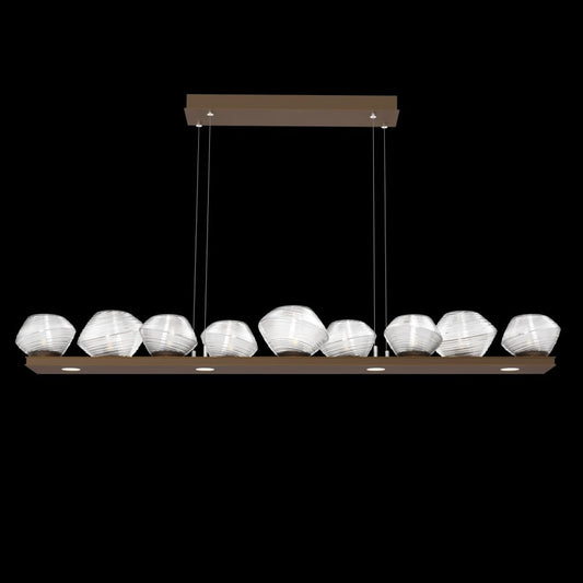 Hammerton Studio Mesa 12 Light 59" Wide LED Linear Chandelier - 2700K