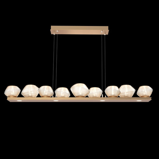 Hammerton Studio Mesa 12 Light 59" Wide LED Linear Chandelier - 3000K