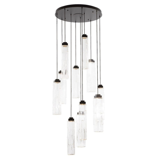 Hammerton Studio Ledgestone 11 Light 34" Wide LED Multi Light Pendant