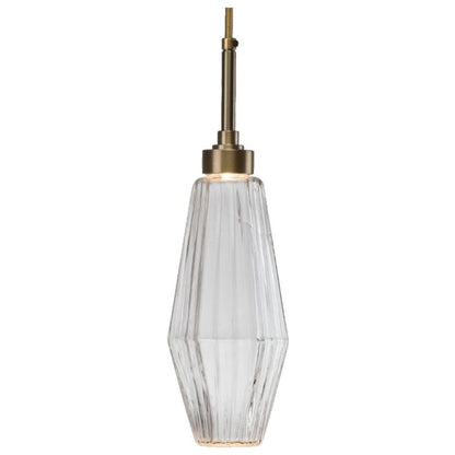 Hammerton Studio Aalto 38" Wide Artisan Crafted Geometric Optic Glass Starburst Chandelier