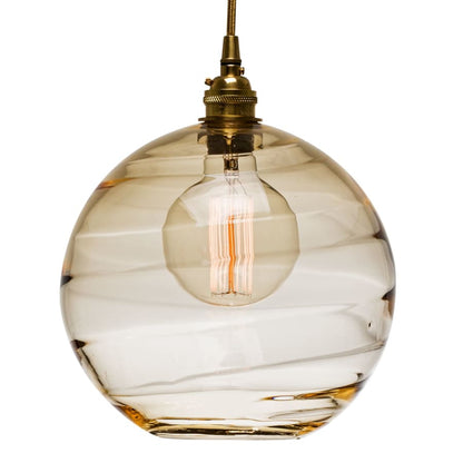 Hammerton Studio Terra 49" Wide Artisan Crafted Optic Glass 7 Light Linear Pendant