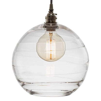Hammerton Studio Misto 37" Wide Artisan Crafted Optic Glass 12 Light Pendant