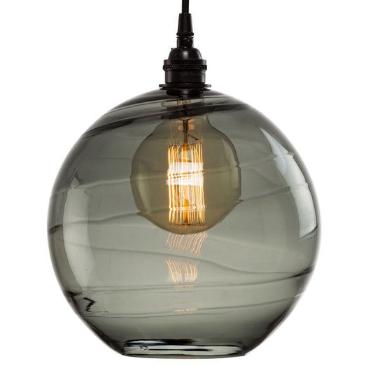 Hammerton Studio Misto 23" Wide Artisan Crafted Optic Glass 5 Light Pendant