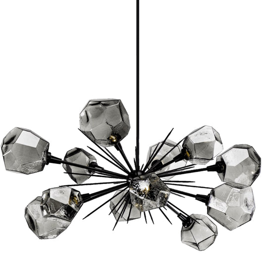 Hammerton Studio Gem Oval Starburst 12 Light 48" Wide LED Chandelier