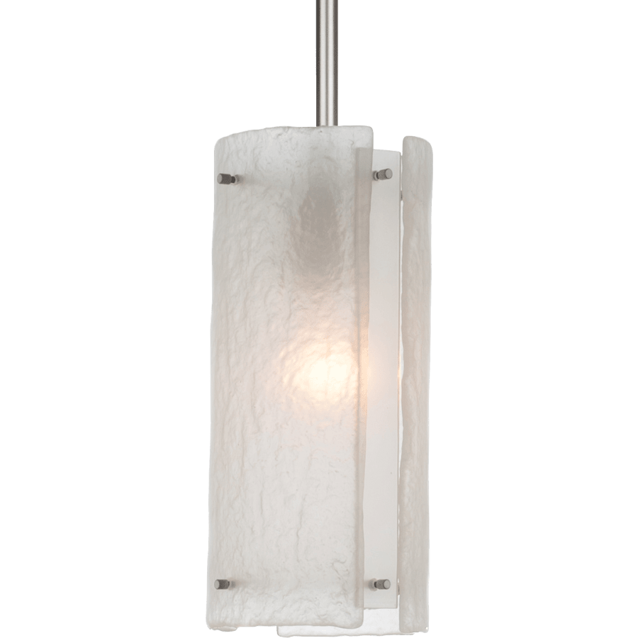 Hammerton Studio Textured Glass 24" Wide Artisan Crafted 4 Light Drum Chandelier
