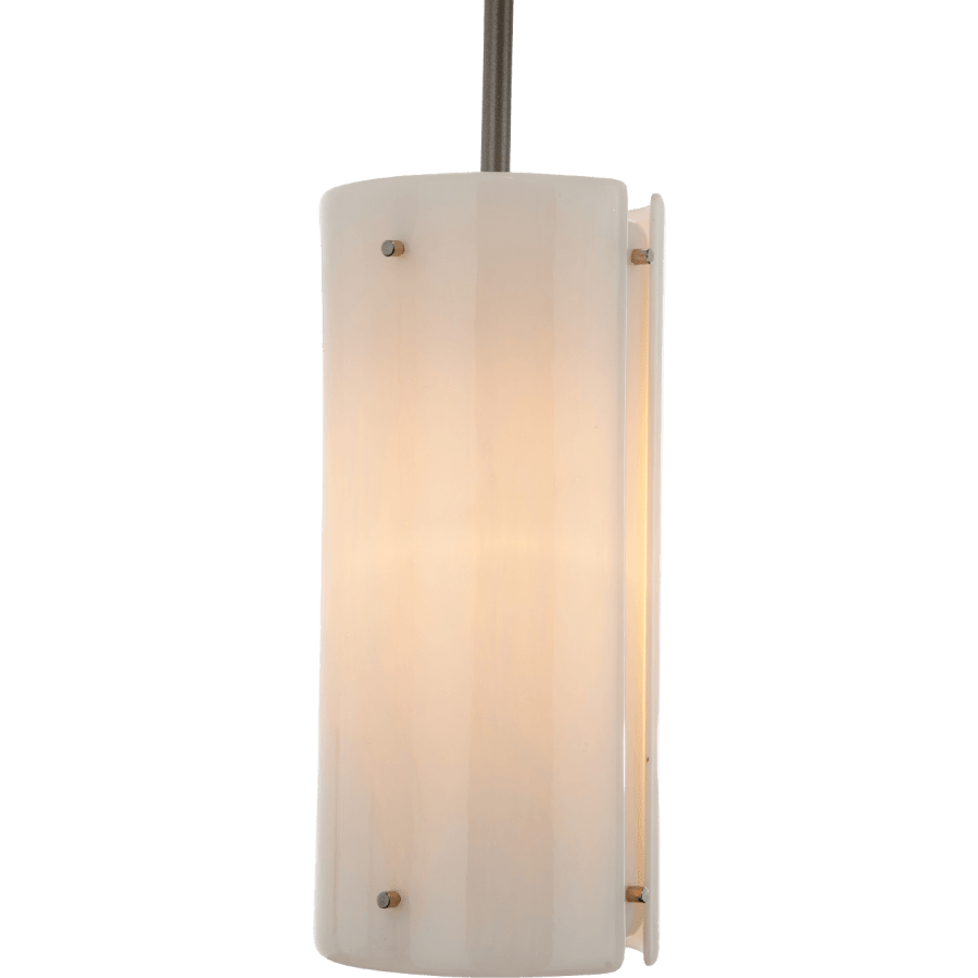 Hammerton Studio Textured Glass 46" Wide Artisan Crafted 7 Light Linear Pendant