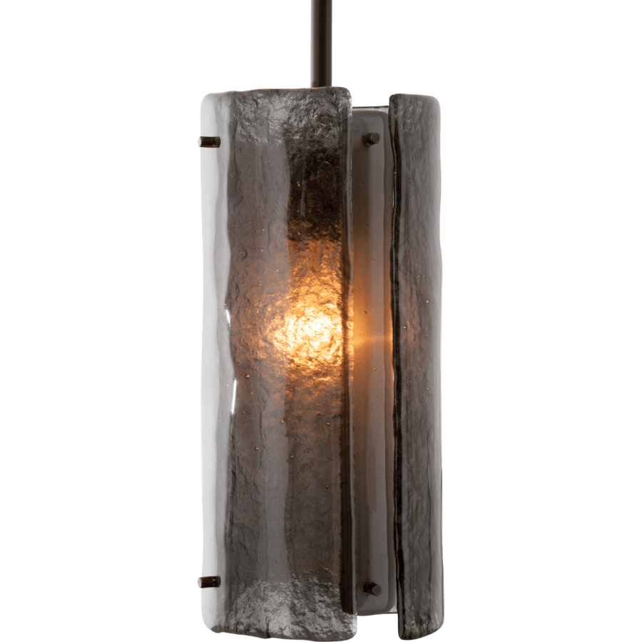 Hammerton Studio Textured Glass 20" Wide Artisan Crafted 5 Light Pendant
