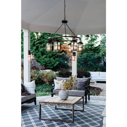 Hinkley Lighting Lakehouse 120v 6 Light 42" Wide Open Air Outdoor Chandelier with LED Bulbs Included