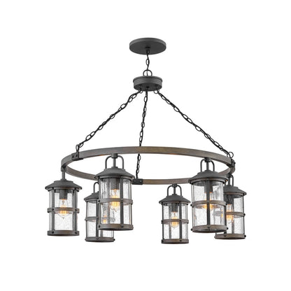 Hinkley Lighting Lakehouse 12v 21w 6 Light 42" Wide Open Air LED Outdoor Chandelier