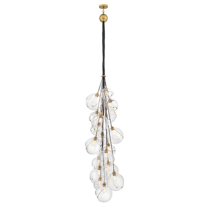 Hinkley Lighting Skye 18 Light 39" Wide Multi Light Pendant with Glass Shades
