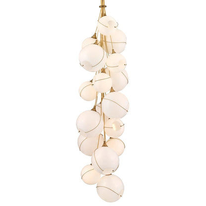 Hinkley Lighting Skye 18 Light 39" Wide Multi Light Pendant with Glass Shades