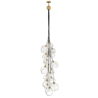 Hinkley Lighting Skye 18 Light 39" Wide Multi Light Pendant with Glass Shades