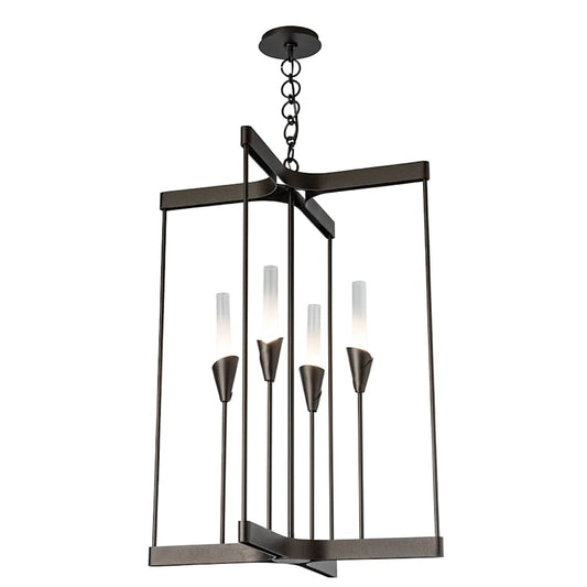 Hubbardton Forge Lilium 4 Light 25" Wide Chandelier