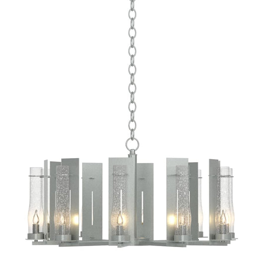 Hubbardton Forge New Town 10 Light 30" Wide Chandelier