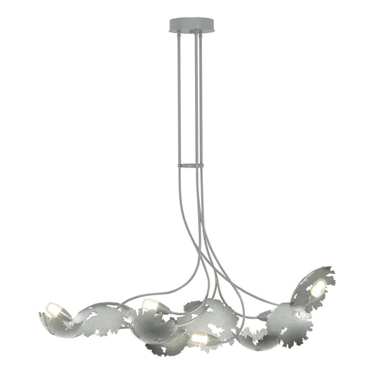 Hubbardton Forge Pangea 6 Light 48" Wide Abstract Linear Pendant