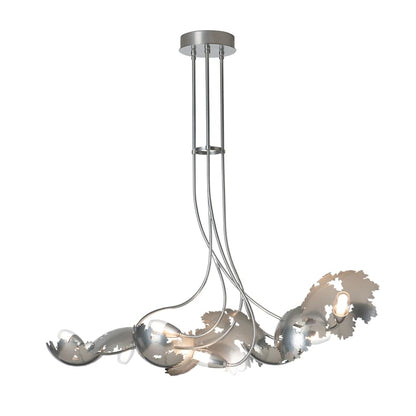 Hubbardton Forge Pangea 6 Light 48" Wide Abstract Linear Pendant