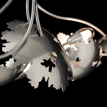 Hubbardton Forge Pangea 6 Light 48" Wide Abstract Linear Pendant