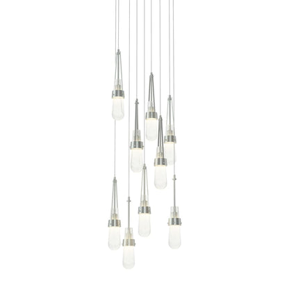 Hubbardton Forge Link 9 Light 21" Wide Multi Light Pendant