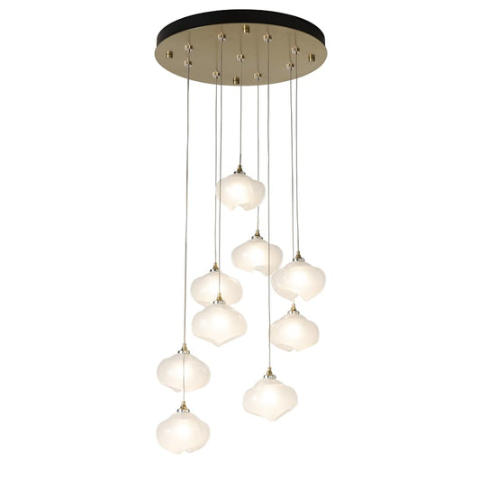 Hubbardton Forge Ume 9 Light 21" Wide Multi Light Pendant