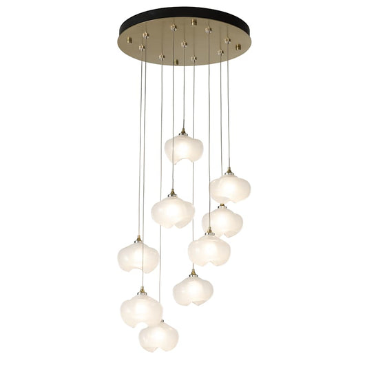 Hubbardton Forge Ume 9 Light 21" Wide Multi Light Pendant