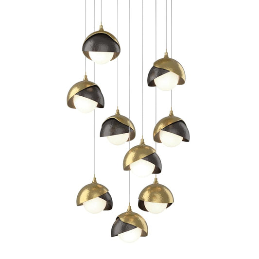 Hubbardton Forge Brooklyn 9 Light 21" Wide Suspension Multi Light Pendant