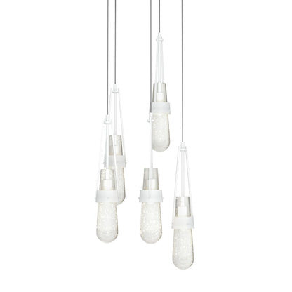 Hubbardton Forge Link 5 Light 13" Wide Multi Light Pendant