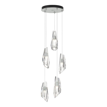 Hubbardton Forge Luma 5 Light 15" Wide Crystal Multi Light Pendant