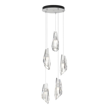 Hubbardton Forge Luma 5 Light 15" Wide Crystal Multi Light Pendant