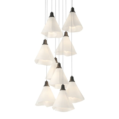 Hubbardton Forge Mobius 9 Light 21" Wide Multi Light Pendant