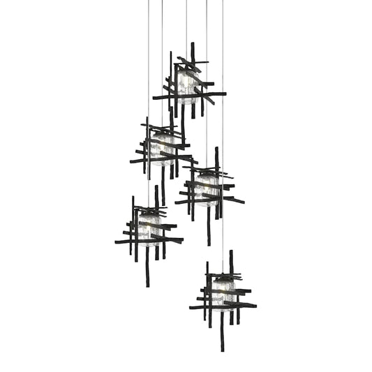 Hubbardton Forge Tura 5 Light 28" Wide Multi Light Pendant