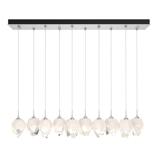 Hubbardton Forge Chrysalis 10 Light 45" Wide Linear Pendant