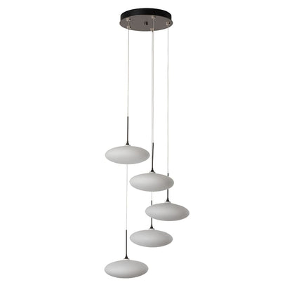 Hubbardton Forge Clouds 5 Light 20" Wide Multi Light Pendant