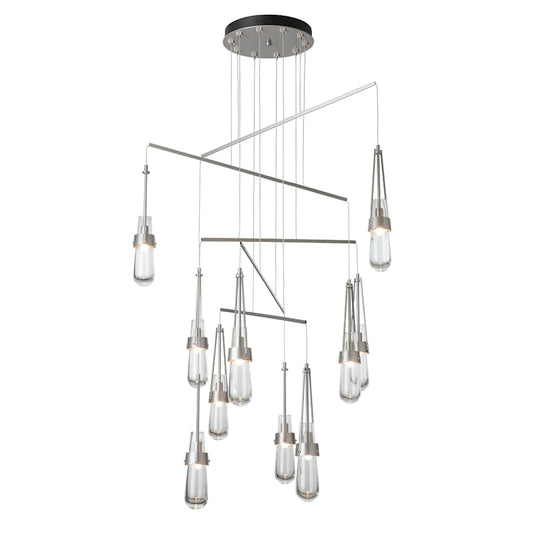 Hubbardton Forge Link 10 Light 35" Wide Multi Light Pendant