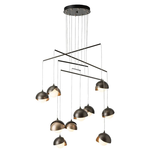 Hubbardton Forge Brooklyn 10 Light 38" Wide Multi Light Pendant