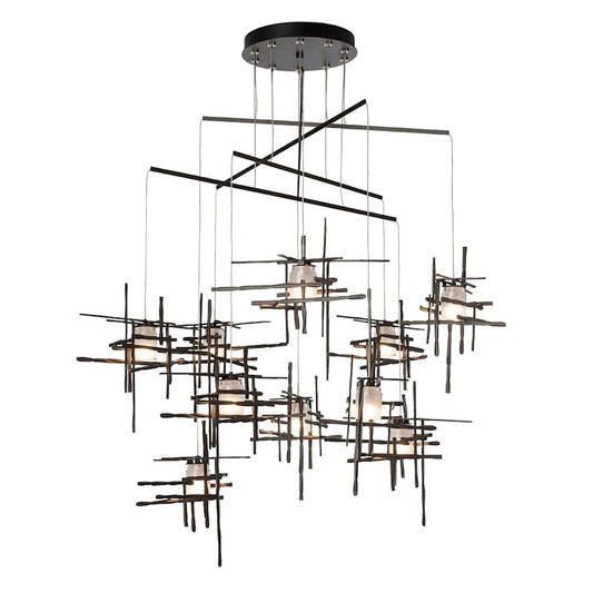 Hubbardton Forge Tura 10 Light 49" Wide Multi Light Pendant