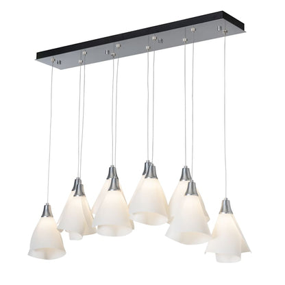 Hubbardton Forge Mobius 10 Light 46" Wide Linear Pendant