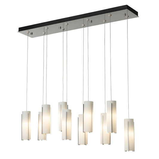 Hubbardton Forge Exos 10 Light 45" Wide Linear Pendant